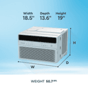 12,000 Btu, 115v Inverter Window Air Conditioner view 5