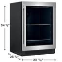 5.1 Cu. Ft. Under-Counter Beverage Center view 1