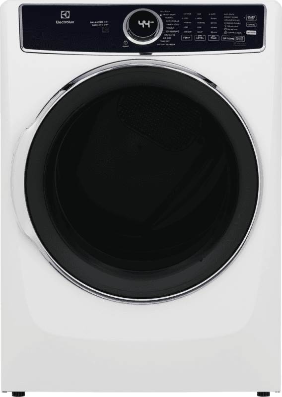 Front Load Perfect Steam Electric Dryer with Balanced Dry™ and Instant Refresh – 8.0 Cu. Ft.