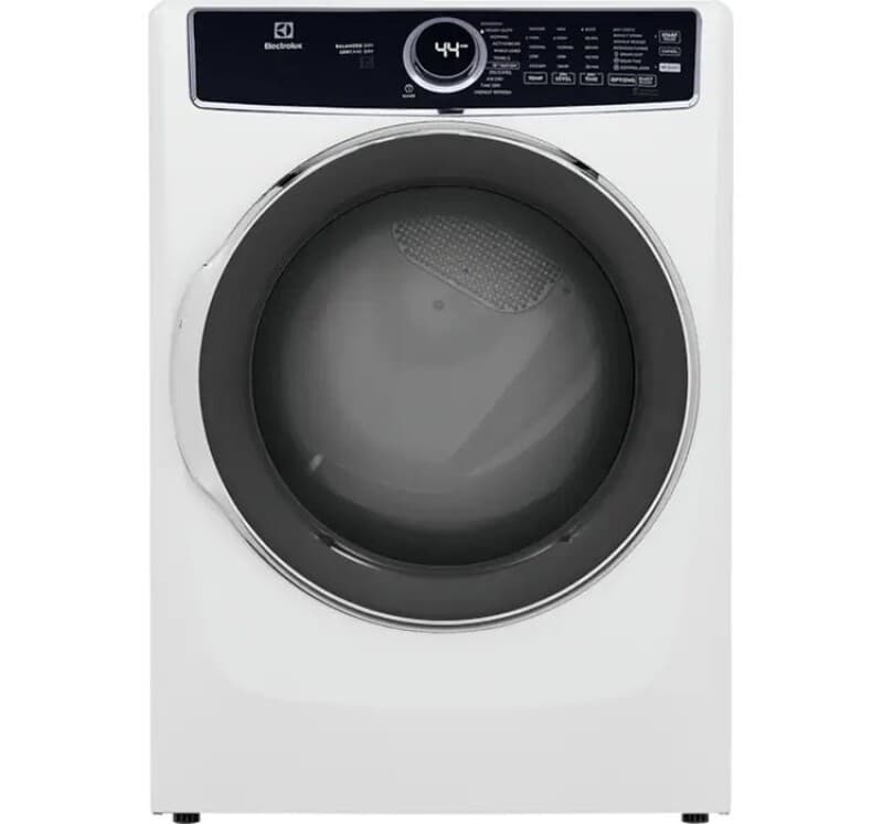 Front Load Perfect Steam Electric Dryer with Balanced Dry™ and Instant Refresh – 8.0 Cu. Ft.