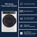700 Series Front Load Washer with Smartboost®, designed for cold water efficiency - 4.5 Cu. Ft. view 8