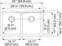 Ellipse Undermount Sink view 2