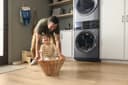 600 Series Laundry Tower Single Unit Washer & Electric Dryer view 13