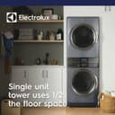 600 Series Laundry Tower Single Unit Washer & Electric Dryer view 8