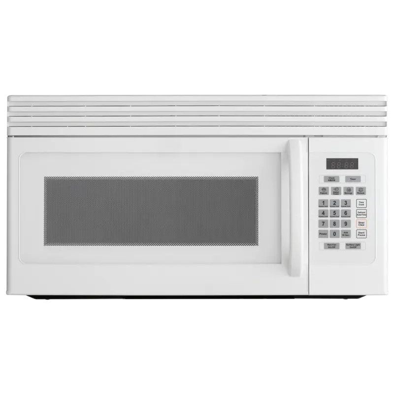 1.6 cu. ft. Over-the-Range Microwave with Top Mount Air Recirculation Vent