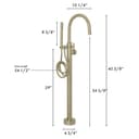 Autograph Edition Emerald Bay Bath Tub Filler with Hand Shower view 5