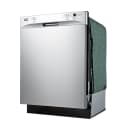 Element 24” Front Control Built-In Dishwasher - Stainless Steel (ENB6632PEBS) view 2