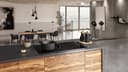 Nikolatesla Flux 36" Induction Cooktops With Downdraft view 2