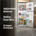 10.1 Cu. Ft. Top Freezer Refrigerator view 12