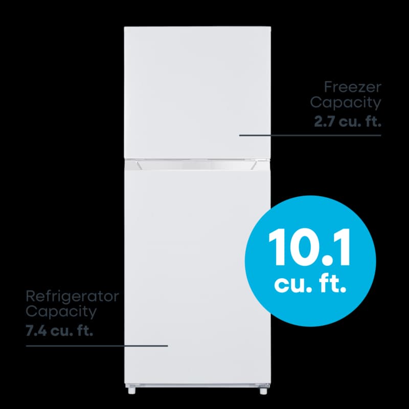10.1 Cu. Ft. Top Freezer Refrigerator