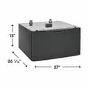 Luxury-Glide® Pedestal with Spacious Storage Drawer view 7