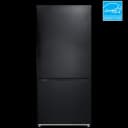 Element 18.7 cu. ft. Bottom Freezer Refrigerator - Black view 1