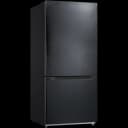 Element 18.7 cu. ft. Bottom Freezer Refrigerator - Black view 3