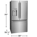 23 Cu. Ft. Counter-Depth French Door Refrigerator view 1