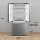 18.4 Cu. Ft. French Door Refrigerator view 6