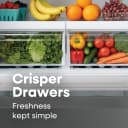 18.4 Cu. Ft. French Door Refrigerator view 9