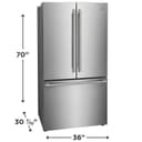 23 Cu. Ft. Counter-Depth French Door Refrigerator view 1