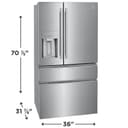 21.4 Cu. Ft. Counter-Depth French Door Refrigerator view 1