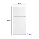 Element 14.2 cu. ft. Top Freezer Refrigerator - White view 3