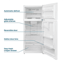 Element 16.0 cu. ft. Top Freezer Refrigerator - White, ENERGY STAR view 6