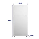 18.0 cu. ft. Top Freezer Refrigerator view 5