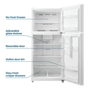 Element 18.1 cu. ft. Top Freezer Refrigerator - White, ENERGY STAR view 5