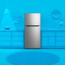 Element 20.5 cu. ft. Top Freezer Refrigerator - Stainless Steel view 4