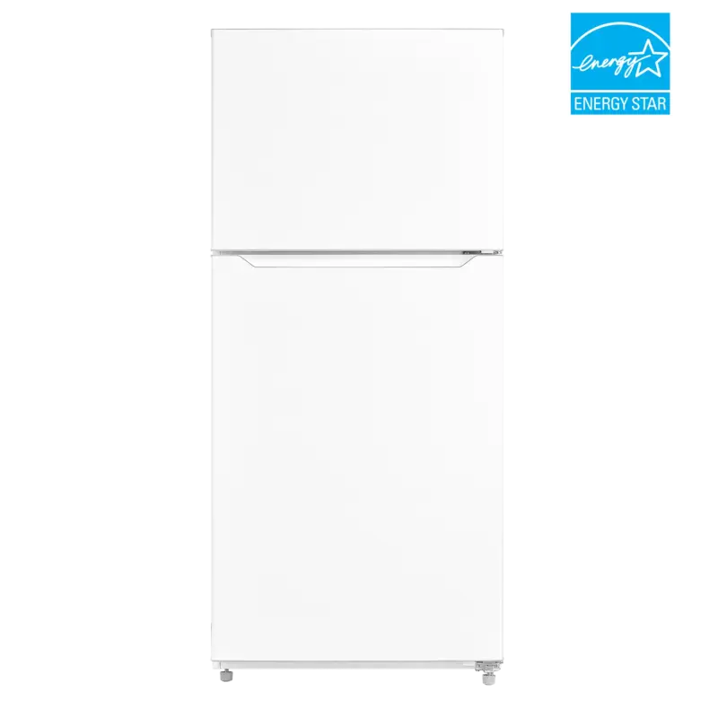 20.5 CF Top Mount Refrigerator, Glass Shelves, E-STAR