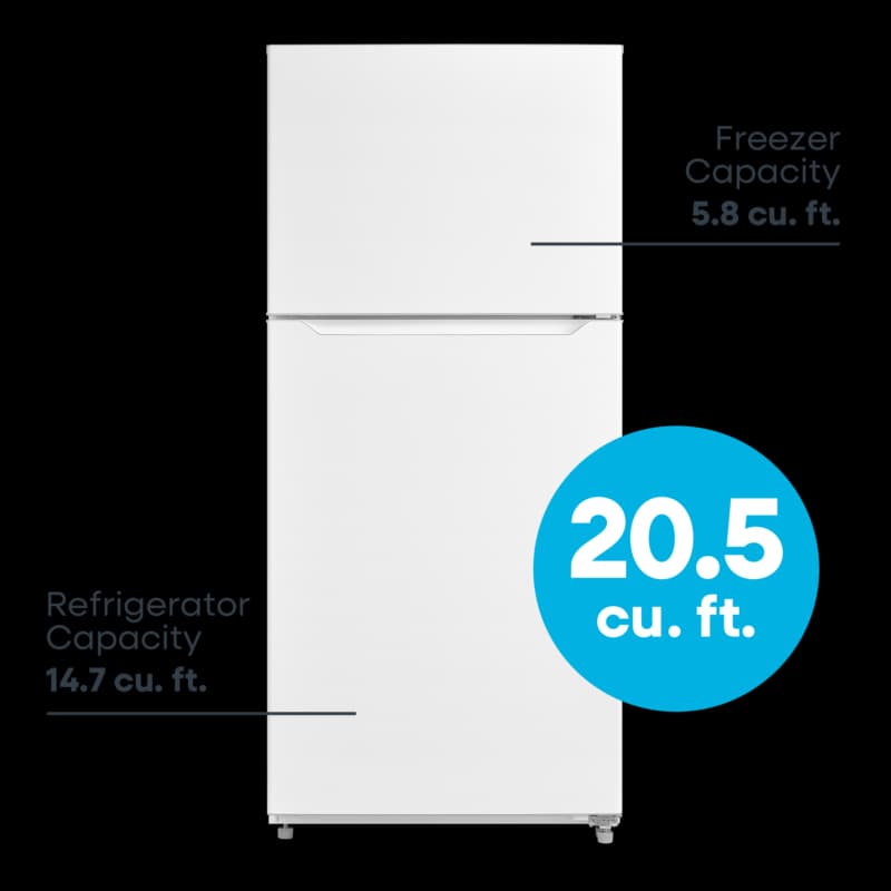 20.5 Cu. Ft. Top Freezer Refrigerator