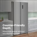 21.4 Cu. Ft. Side-by-side Refrigerator view 21