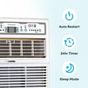 10,000 Btu Window Casement Air Conditioner view 12