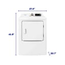 7.0 CF Gas Dryer, Sensor Drying view 6