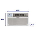 Through-the-wall air conditioner view 3