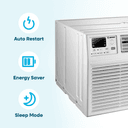 Through-the-wall 10,000 Btu, 230v Air Conditioner view 12