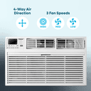 Through-the-wall 12,000 Btu, 230v Air Conditioner view 9