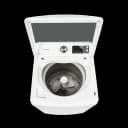 Element 4.1 cu. ft. Top Load Washer with Agitator - White (ETW4125CW) view 3