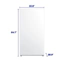 Element 17.0 cu. ft. Upright Convertible Freezer / Refrigerator - White (EUF17CDBW) view 3