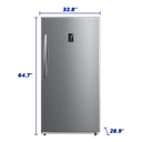 17 CF Upright Freezer Convertible, Glass Shelves, Digital Controls, E-STAR view 6