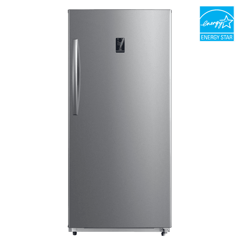 21 CF Upright Freezer Convertible, Glass Shelves, Digital Controls, E-STAR