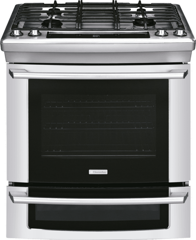 30" Dual-Fuel Built-In Range with Wave-Touch Controls