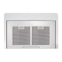 Elite EW46 Series 36-Inch Convertible Curved Glass Chimney Range Hood, 460 Max Blower CFM view 5