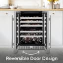 Cellara By 24 In., 46 Bottle Dual-zone Wine Cooler view 9