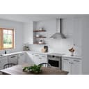 Elite 36-Inch Pyramidal Chimney Range Hood, 640 Max Blower CFM view 2