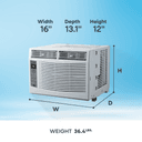 5,000 Btu Window Air Conditioner view 5
