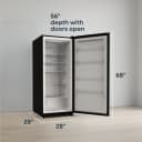 14.0 Cu. Ft. Upright Convertible Freezer/refrigerator view 2