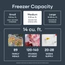14.0 Cu. Ft. Upright Convertible Freezer/refrigerator view 16