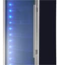 Cesinali 24-Inch Built-In Beverage Cooler, 15.8 cu.ft, Stainless Steel, Dual Temperature Zones, LED Interior Lighting, Adjustable Shelves view 7