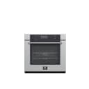 Villarosa 30-Inch Electric Wall Oven, Stainless Steel, 5.0 cu.ft Capacity, Air Fry, Steam Cleaning, Glass Touch Controls view 1