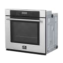 Villarosa 30-Inch Electric Wall Oven, Stainless Steel, 5.0 cu.ft Capacity, Air Fry, Steam Cleaning, Glass Touch Controls view 3