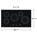 36" Induction Cooktop view 5